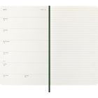 Moleskine Classic 18-Month 2026-2027 Weekly Planner - Soft Cover - 5" x 8.25" - Myrtle Green - English-4