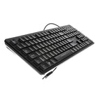 BlueDiamond Connect Backlit Low Profile Keyboard - French Canadian Layout-Low Profile Design - Keep your desk looking neat and tidy with a thin profile of just 27mm