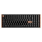 Keychron - K4 HE Interrupteur interchangeable RGB rétroéclairé châssis en aluminium - Interrupteur Nebula - Noir (Édition Spéciale)-Interrupteurs magnétiques Hall Effect avancés avec points d’activation ajustables pour chaque touche