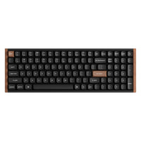 Keychron - K4 HE Interrupteur interchangeable RGB rétroéclairé châssis en aluminium - Interrupteur Nebula - Noir (Édition Spéciale)-Interrupteurs magnétiques Hall Effect avancés avec points d’activation ajustables pour chaque touche