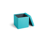 Poppin Box Seat - Aqua-Dimensions: 16"L x 16"D x 16"H