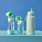 b.box - Junior Drink Bottle - 380ml - Spearmint Green-Compact junior drink bottle, easy to use and leak-proof.