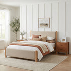Zuo Beleza Nightstand - Walnut-Dimensions: 16.3" L x 23.2" W x 21.9" H