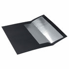 JAM Paper A8 Foil Lined Invitation Envelopes - 5.5 x 8.125 - Black Linen with Silver Foil - 25 Pack-Colour: Black Linen with Gold Foil Lining | Foil gives envelope natural looking shine