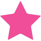 JAM Paper Standard Label Rolls - Star Shaped - 2 3/4 x 2 7/8 - Neon Pink - 125 Labels/Roll-Size: Star Shaped ( 2 3/4 x 2 7/8 Inches ) | Printer friendly labels are easy to create and customize.