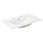 Modway - Cayman 30" Lavabo de salle de bain in Blanc-Lavabo de salle de bain moderne de 30"