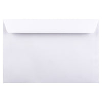 JAM Paper 6 x 9 Booklet Envelopes, White, 200 Pack (4238g)-White