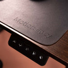 MotionGrey - Sous-main en cuir végan - Tapis de bureau imperméable pour ordinateur portable et clavier - Noir-Facile à entretenir : il suffit d’essuyer avec un chiffon pour enlever la poussière, l’encre ou les taches de café-conçu pour une performance durable
