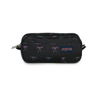 JanSport Large Accessory Pouch - Bad Bows-Two compartment accessory pouch is perfect to carry pens and pencils on one side and power cords on the other