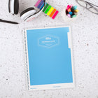 Hilroy - Cahier à Couverture en Poly à 1 Sujet avec Pochette - 10-1/2 po H x 8 po l, Assorti-Dimensions: 10-1/2 po L x 8 po l