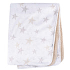 Gerber Childrenswear 2 Ply Plush Blanket - Celestial - Stars-Crafted from ultra-soft material and generously sized for your baby's comfort, it's tailored to for your baby’s coziness