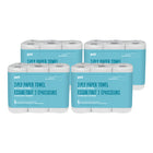 Perk 2-Ply Paper Towel - 160 Sheets/Roll - 6 Rolls/Pack - 4 Packs/Box-2-ply sheets for maximum absorbency