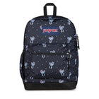 Jansport Crosstown Plus Backpack - 26 L - Pastel Petals Black-Main compartment with zipper closure