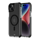 AXS PROShield Plus MagSafe Compatible Drop-tested Clear Case for Apple iPhone 15 Plus - Black-Sleek reinforced corners maximize shock absorption by creating an air cushion between your phone and any surface