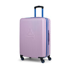 Reebok Hoop 26" Hardside Spinner Luggage - Rose-Single 360 degree spinner wheels for effortless, smooth & quiet rolling
