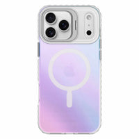 Nimbus9 Stratus 2 Compatible with MagSafe Case for iPhone 17 Pro Max - Frost-The integrated kickstand adds convenience, allowing for hands-free viewing whether you're on a video call, streaming, or following a recipe