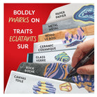 Sharpie Water-Based Acrylic Creative Markers - Bullet Tip - Earth Tones - 12 Pack-No need to shake -simply uncap and create! For best results, store markers horizontally