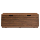 Modway Render Storage Bench - Walnut-Assembly Required