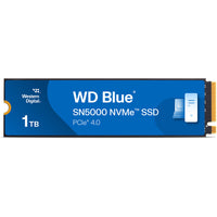 Western Digital WD Blue SN5000 1 TB Internal PCIe Gen 4 x4 NVMe SSD-Hold more masterpieces and enjoy endless inspiration with up to 4TB capacity