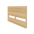 Nexera - Tête de lit double effet de planches, Érable Naturel-N'est pas compatible avec les lits de métal