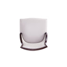 Manhattan Comfort Grand 18.5" Traditional Faux Leather Upholstered Dining Chair - Light Grey - Set of 4-30 Day Limited Manufacturer's Warranty