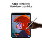 Apple iPad Pro 11" - Ultra Retina XDR Display - Wi-Fi - M4 Chip - 256 GB - Silver-Wi-Fi 6E gives you fast wireless connections for quick transfers of photos, documents and large video files. and when you’re away from Wi-Fi, superfast 5G gives you the flexibility to stay connected in more places. Connect to external displays, drives and more using the USB-C connector with support for Thunderbolt/USB 4