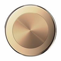 PopSockets PopGrip for MagSafe Round with Adapter Ring - Radial Gold-The Magnetic Phone Grip & Stand securely attaches to your MagSafe-compatible case or Android case (utilizing the included Magnetic Adapter Ring) for maximum grip and stand utility, while simply sliding off (when you want it to) for MagSafe or wireless charging.