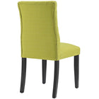 Modway Duchess Fabric Dining Chair - Wheatgrass - 2 Pack-Fine Fabric Polyester Upholstery 