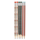 General Supply Goods + Co Pattern Pencils - 6 Pack-HB Lead