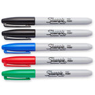Sharpie Permanent Markers - Fine Tip - Assorted Colours - 5 Pack-Quick-drying, high-intensity ink is waterproof, smearproof, and fade resistant