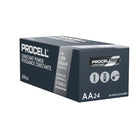 Duracell Procell AA Alkaline Batteries - 24 Pack-Packaged in bulk and individually date-coded for effective inventory management