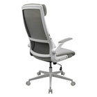 COUGAR Stryder Office Chair with Lumbar Support & Flip-Up Armrests - White-Multi-Density Foam Seat: A solid wooden base is layered with plush, multi-density foam—firm where it needs to be for structural support, and soft where comfort counts