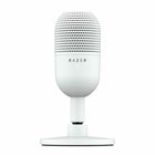 Razer Seiren V3 Mini - White-Fitted with a custom condenser capsule, the mic's impressive sensitivity can capture more detail especially at higher frequencies, ensuring it broadcasts your voice with stellar clarity and quality