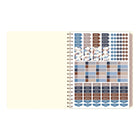 Cambridge 2026-27 Weekly/Monthly Planner - 11"x 9" - Trigon - Bilingual-One month per 2 page spread has open daily blocks, a notes section and past/future month reference calendars