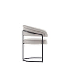 Manhattan Comfort - Lot de 2 chaises de salle à manger modernes Augusta 23,6 po en similicuir gris clair-Conçu pour durer Produit de qualité commerciale