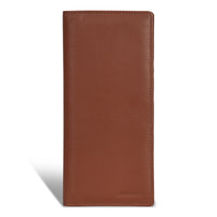 Champs Onyx Leather Breast Wallet - Brown-Leather Breast Wallet