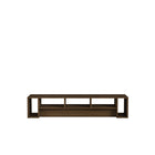 Nexera Rustik 72" TV Stand - Walnut-Easy wire access and optimal air flow