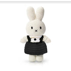 Just Dutch Miffy Handmade Bunny Plush Toy - School Uniform Outfit-Charming handmade plush toy features the iconic Miffy character in a beautifully hand-crocheted outfit