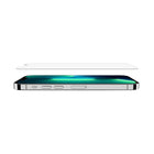 Belkin - Protecteur d’écran Belkin pour iPhone 17e/16e/14/13/13 en verre trempé traité antimicrobien - transparent-Notre protecteur en verre trempé offre une protection d’un bord à l’autre sans compromettre la compatibilité avec l’étui grâce à la technologie des bords 2,5D