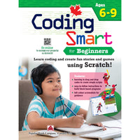 Popular Book Company CodingSmart for Beginners-Content supporting the current trend of building coding foundations 