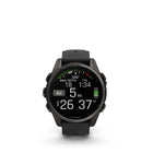Garmin - fēnix 8 – 47 mm, AMOLED, gris ardoise avec bracelet en silicone noir-8