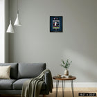 Frameworth Ernie Clement Toronto Blue Jays 2025 Playoffs - Framed Photo - 16" W x 20" H-Printed on high quality photo paper and professionally framed and ready to display