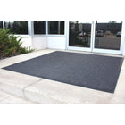 Edgewood Tundra Heavy Traffic Exterior Scraper Mat - 6' 10" W x 9' L - Charcoal with Black Edging-29.52 lbs