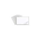 Royal Sovereign Laminating pouch film - 5 mil - Business Card Size - Clear - 100 Pack-Clear Glossy Finish