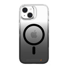AXS Crystal Shield D3O Case MagSafe Compatible for Apple iPhone 15 Plus - Smoke Gradient-Anti-UV material offers a crystal clear design displaying the original design of your phone