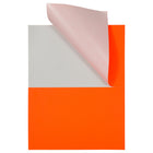 JAM Paper Shipping Labels, Half Sheet, 5.5 x 8.5, Neon Red, 50 Pack-Neon Red