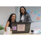 Post-it Super Sticky Big Pad - 8" x 8" - 1 Pad - 30 Sheets - Blu Denim-Experience The Power Of 2x Stickiness: Post-it Super Sticky Big Notes use a powerful adhesive with 2X the sticking power vs. original Post-it Notes, so your ideas stay put on walls, mirrors, desks, whiteboards, windows, and more without falling down