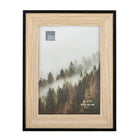 Kiera Grace - Cadre en aulne – 5 po x 7 po – Noir-Design classique et simple qui s’harmonise avec tout décor