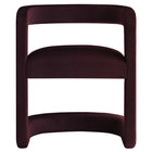 Modway Winslow Barrel Performance Velvet Dining Chair - Mulberry-9