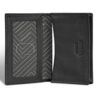 Champs - Porte-cartes en cuir Onyx - Noir-Poche arrière à glissière